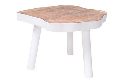Beistelltisch Tree / weiß von HKliving &#9733; Kundenbewertung "Sehr gut" &#9733; 10&euro; Rabatt für Neukunden &#9733; Schnell verschickt &#9733; Günstig kaufen bei car-Moebel.de