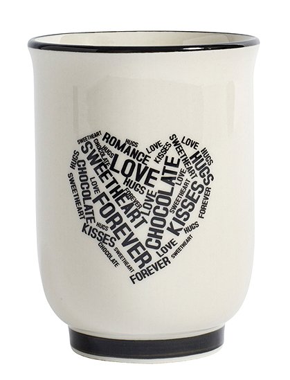 Becher mit Herz von NORDAL &#9733; Kundenbewertung "Sehr gut" &#9733; 10&euro; Neukundenrabatt &#9733; Schnell verschickt &#9733; Nordal jetzt günstig kaufen bei car-Moebel.de