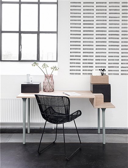 Arbeitstisch 1 Fach von HÜBSCH Interior 1