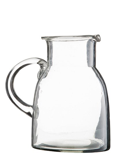 Glaskrug mit Henkel von MADAM STOLTZ &#9733; Kundenbewertung "Sehr gut" &#9733; 10&euro; Neukundenrabatt &#9733; Schnell verschickt &#9733; Günstig kaufen bei car-Moebel.de
