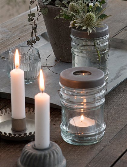 Windlicht mit Deckel von Ib Laursen &#9733; Kundenbewertung "Sehr gut" &#9733; 10&euro; Neukundenrabatt &#9733; Schnell verschickt &#9733; Günstig kaufen bei car-Moebel.de