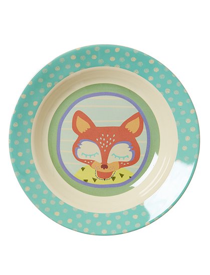 Kinderschälchen Melamin Fuchs von rice &#9733; Kundenbewertung "Sehr gut" &#9733; 10&euro; Neukundenrabatt &#9733; Schnell verschickt &#9733; Günstig kaufen bei car-Moebel.de