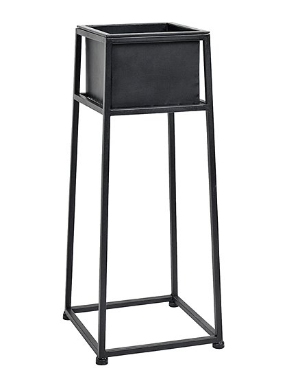 Blumenkasten mit Gestell, schwarz von NORDAL &#9733; Kundenbewertung "Sehr gut" &#9733; 10&euro; Neukundenrabatt &#9733; Schnell verschickt &#9733; Jetzt kaufen bei car-Moebel.de