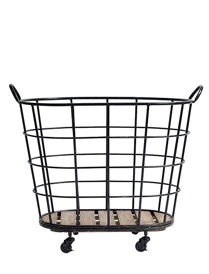 Metallkorb auf Rollen von NORDAL 1