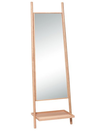Standspiegel Eiche von HÜBSCH Interior &#9733; Kundenbewertung "Sehr gut" &#9733; 10&euro; Neukundenrabatt &#9733; Schnell verschickt &#9733; Günstig bei car-Moebel.de