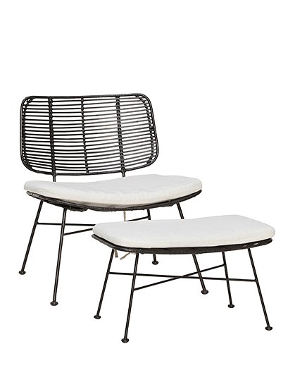 Stuhl schwarz von HÜBSCH Interior &#9733; Kundenbewertung "Sehr gut" &#9733; 10&euro; Rabatt für Neukunden &#9733; Schnell verschickt &#9733; Jetzt günstig kaufen bei car-Moebel.de
