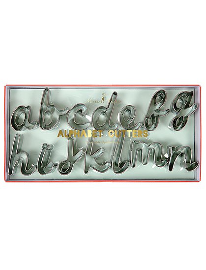 ABC Ausstecher von Meri Meri &#9733; Kundenbewertung "Sehr gut" &#9733; 10&euro; Rabatt für Neukunden &#9733; Schnell verschickt &#9733; Jetzt günstig kaufen bei car-Moebel.de