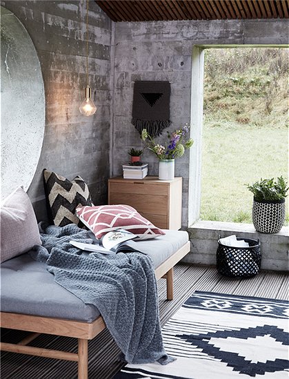 Daybed von Hübsch Interior &#9733; Kundenbewertung "Sehr gut" &#9733; 10&euro; Rabatt für Neukunden &#9733; Schnell verschickt &#9733; Jetzt günstig kaufen bei car-Moebel.de