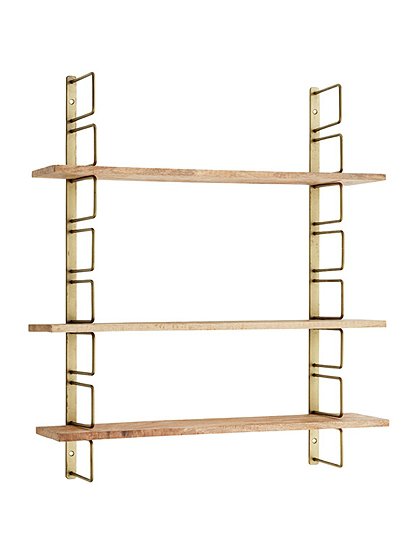 Wandregal aus Holz von Madam Stoltz &#9733; Kundenbewertung "Sehr gut" &#9733; 10&euro; Rabatt für Neukunden &#9733; Schnell verschickt &#9733; Jetzt kaufen bei car-Moebel.de