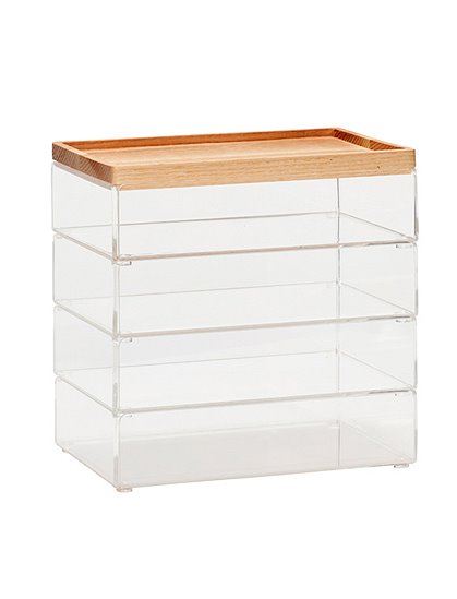 Acrylboxen im 4er Set von HÜBSCH Interior &#9733; Kundenbewertung "Sehr gut" &#9733; 10&euro; Neukundenrabatt &#9733; Schnell verschickt &#9733; Günstig bei car-Moebel.de