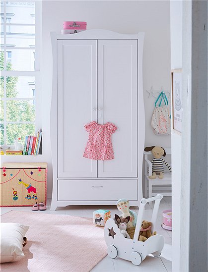 Weißer Kinderschrank &#9733; Kundenbewertung "Sehr gut" &#9733; 10&euro; Rabatt für Neukunden &#9733; Schnell verschickt &#9733; Jetzt günstig kaufen bei car-Moebel.de