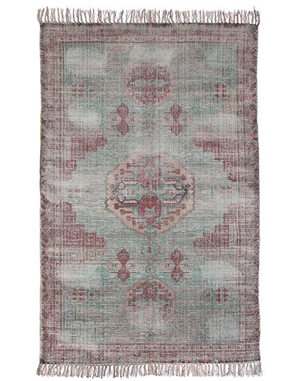Teppich stonewashed von HK Living #haken#aus Baumwolle #haken#Used Look #haken#mit Muster #haken#Wohntextil #haken#Dekoaccessoire #haken#jetzt online