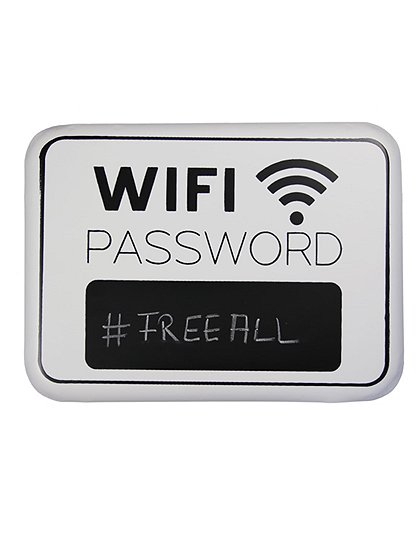 Metallschild Wifi &#9733; Kundenbewertung "Sehr gut" &#9733; 10&euro; Rabatt für Neukunden &#9733; Schnell verschickt &#9733; Jetzt günstig kaufen bei car-Moebel.de