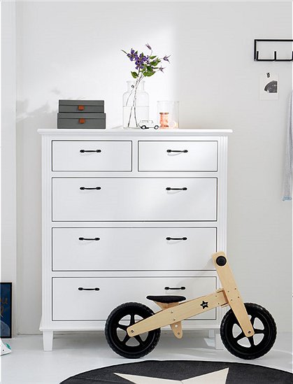 Wäschekommode aus Buchenholz &#9733; Kundenbewertung "Sehr gut" &#9733; 10&euro; Rabatt für Neukunden &#9733; Schnell verschickt &#9733; Jetzt günstig kaufen bei car-Moebel.de
