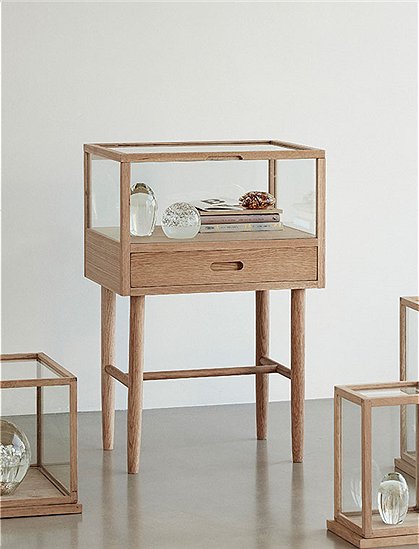 Tischvitrine von HÜBSCH Interiors &#9733; Kundenbewertung "Sehr gut" &#9733; 10&euro; Rabatt für Neukunden &#9733; Schnell verschickt &#9733; Günstig bei car-Moebel.de