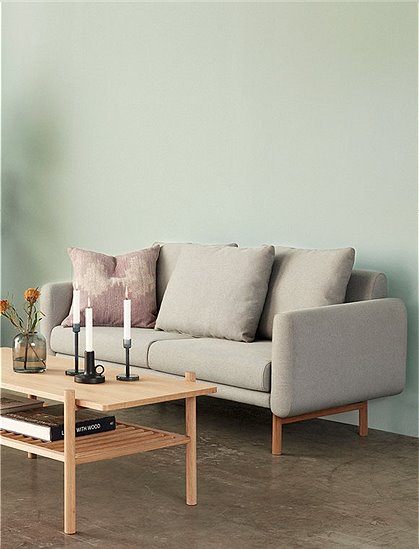 Graues Sofa von HÜBSCH Interior &#9733; Kundenbewertung "Sehr gut" &#9733; 10&euro; Rabatt für Neukunden &#9733; Schnell verschickt &#9733; Günstig bei car-Moebel.de