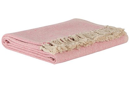 Plaid hellrosa von Ib Laursen &#9733; Kundenbewertung "Sehr gut" &#9733; 10&euro; Rabatt für Neukunden &#9733; Schnell verschickt &#9733; Günstig bei car-Moebel.de