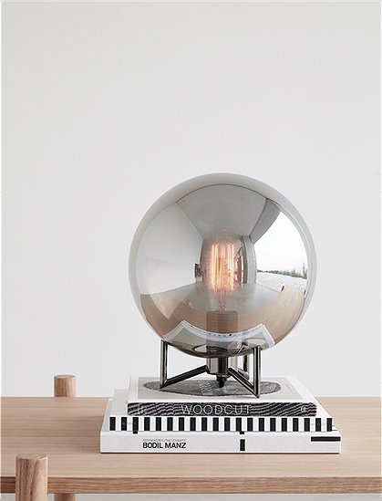 Tischlampe smoked von HÜBSCH Interior &#9733; Kundenbewertung "Sehr gut" &#9733; 10&euro; Rabatt für Neukunden &#9733; Schnell verschickt &#9733; Günstig bei car-Moebel.de