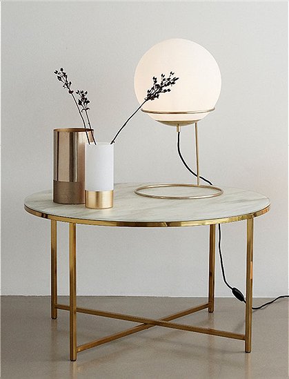 Flurlampe gold von HÜBSCH Interior &#9733; Kundenbewertung "Sehr gut" &#9733; 10&euro; Rabatt für Neukunden &#9733; Schnell verschickt &#9733; Günstig bei car-Moebel.de
