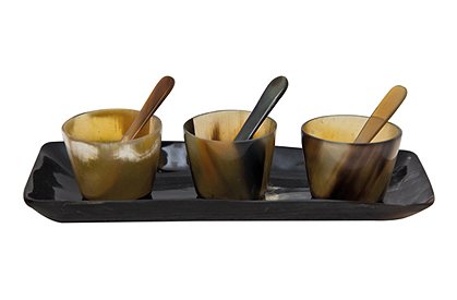 Tapas-Set Horn von AU Maison &#9733; Kundenbewertung "Sehr gut" &#9733; 10&euro; Rabatt für Neukunden &#9733; Schnell verschickt &#9733; Günstig bei car-Moebel.de