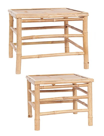 Beistelltisch Set Bambus von Ib Laursen &#9733; Kundenbewertung "Sehr gut" &#9733; 10&euro; Neukundenrabatt &#9733; Schnell verschickt &#9733; Günstig bei car-Moebel.de