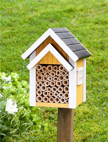 Bienen-Hotel von Wildlife Garden &#9733; Kundenbewertung "Sehr gut" &#9733; 10&euro; Rabatt für Neukunden &#9733; Schnell verschickt &#9733; Günstig bei car-Moebel.de
