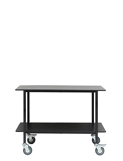 Servierwagen in schwarz von house doctor &#9733; Kundenbewertung "Sehr gut" &#9733; 10% Neukundenrabatt &#9733; Schnell verschickt &#9733; Günstig bei car-Moebel.de