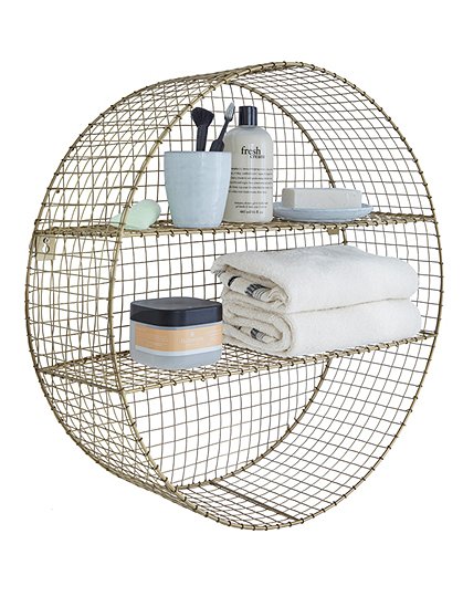 Rundes Regal von MADAM STOLTZ  &#9733; Kundenbewertung "Sehr gut" &#9733; 10&euro; Neukundenrabatt &#9733; Schnell verschickt &#9733; Günstig kaufen bei car-Moebel.de