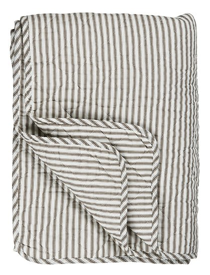 Quilt in braun gestreift von Ib Laursen &#9733; Kundenbewertung "Sehr gut" &#9733; 10&euro; Rabatt für Neukunden &#9733; Schnell verschickt &#9733; Günstig bei car-Moebel.de