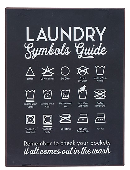 Metallschild Laundry &#9733; Kundenbewertung "Sehr gut" &#9733; 10&euro; Rabatt für Neukunden &#9733; Schnell verschickt &#9733; Jetzt günstig kaufen bei car-Moebel.de