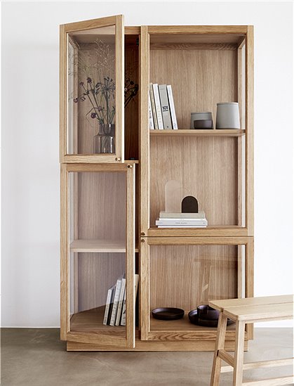 Vitrinenschrank von HÜBSCH Interior &#9733; Kundenbewertung "Sehr gut" &#9733; 10&euro; Rabatt für Neukunden &#9733; Schnell verschickt &#9733; Günstig kaufen bei car-Moebel.de!