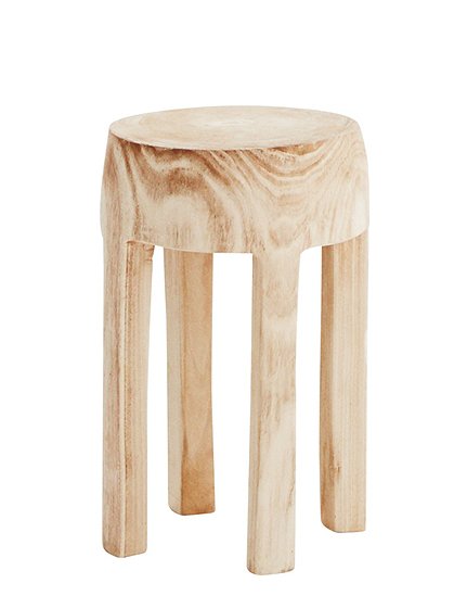 Holzhocker von MADAM STOLTZ &#9733; Kundenbewertung "Sehr gut" &#9733; 10&euro; Rabatt für Neukunden &#9733; Jetzt günstig kaufen bei car-Moebel.de