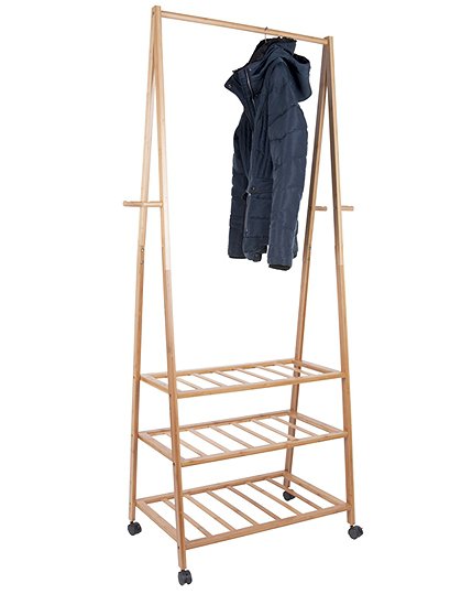 Standgarderobe aus Holz &#9733; Kundenbewertung "Sehr gut" &#9733; 10&euro; Rabatt für Neukunden &#9733; Schnell verschickt &#9733; Jetzt günstig kaufen bei car-Moebel.de