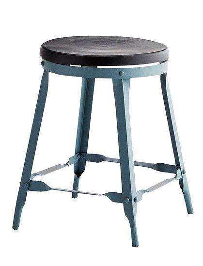 Metallhocker blau, Nr.374 1