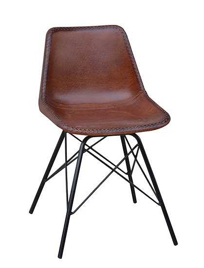 stuhl sitzschale Leder Nr : 405 1