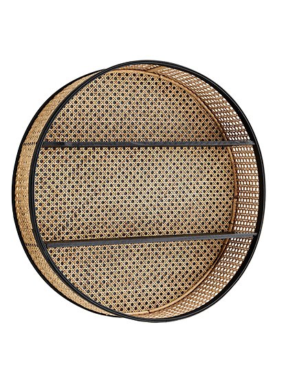 Wandregal Rattan von Madam Stoltz &#9733; Kundenbewertung "Sehr gut" &#9733; 10&euro; Rabatt für Neukunden &#9733; Jetzt günstig kaufen bei car-Moebel.de
