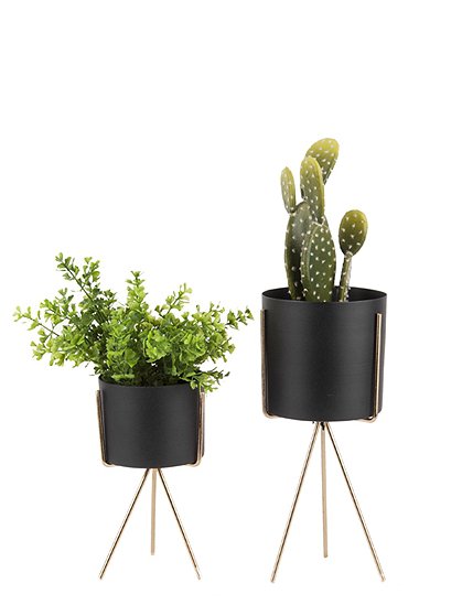 Blumentopf Set auf Metallgestell &#9733; Kundenbewertung "Sehr gut" &#9733; 10&euro; Rabatt für Neukunden &#9733; Jetzt günstig kaufen bei car-Moebel.de