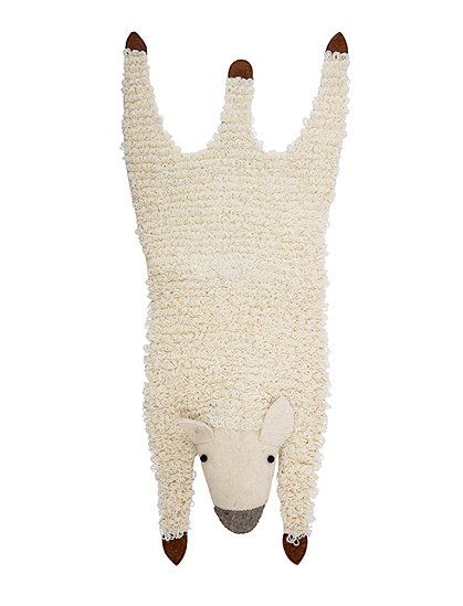 Kinderteppich Schaf von Bloomingville &#9733; Kundenbewertung "Sehr gut" &#9733; 10&euro; Neukundenrabatt &#9733; Schnell verschickt &#9733; Günstig bei car-Moebel.de