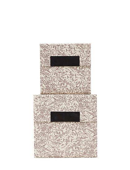 Aufbewahrungsboxen braun von house doctor &#9733; Kundenbewertung "Sehr gut" &#9733; 10&euro; Neukundenrabatt &#9733; Schnell verschickt &#9733; Günstig bei car-Moebel.de