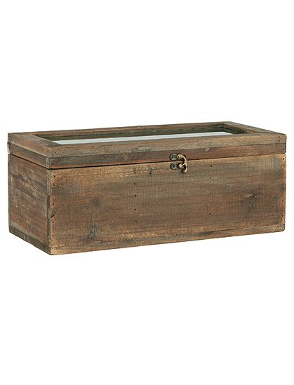 Holzkiste mit Glasdeckel von Ib Laursen &#9733; Kundenbewertung "Sehr gut" &#9733; 10&euro; Neukundenrabatt &#9733; Schnell verschickt &#9733; Günstig bei car-Moebel.de