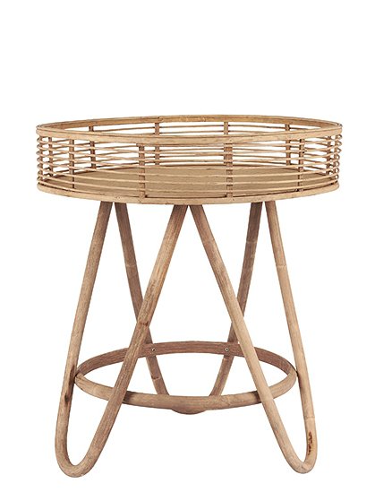 Beistelltisch aus Rattan von Ib Laursen  &#9733; Kundenbewertung "Sehr gut" &#9733; 10&euro; Rabatt für Neukunden &#9733; Schnell verschickt &#9733; Günstig bei car-Moebel.de