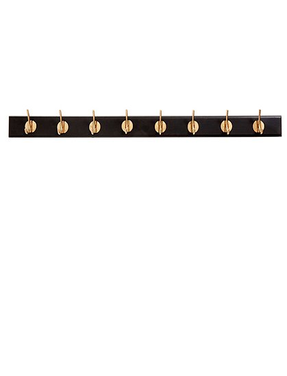 Wandgarderobe,8 Messinghaken Nr.684 1