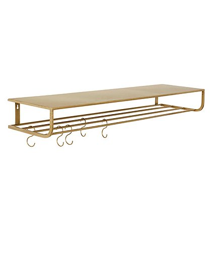 Wandregal, Metall, gold 120cm Nr.720 1