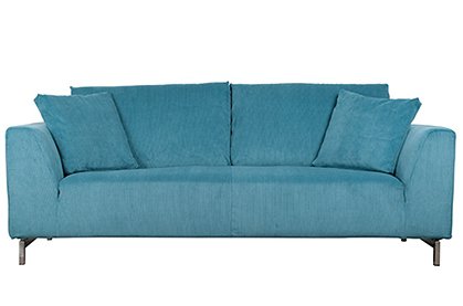 Sofa Dragon Rib, 3 Sitzer blau Nr.722 1