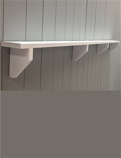 Wandregal, weiß, 16x12x185 cm Nr.: 751 1