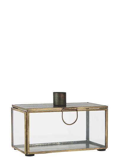 Kerzenhalter mit Glasbox von Ib Laursen &#9733; Kundenbewertung "Sehr gut" &#9733; 10&euro; Rabatt für Neukunden &#9733; Schnell verschickt &#9733; Günstig bei car-Moebel.de