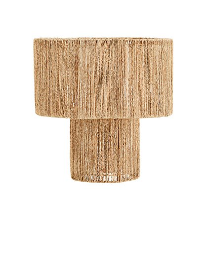 Lampenschirm aus Jute von MADAM STOLTZ &#9733; Kundenbewertung "Sehr gut" &#9733; 10&euro; Rabatt für Neukunden &#9733; Jetzt günstig kaufen bei car-Moebel.de