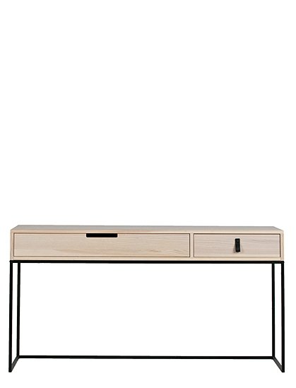LV00857 Tisch mit 2 Schüben, Esche 1