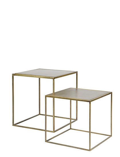 LV00867 2er Satztisch, Metall 1