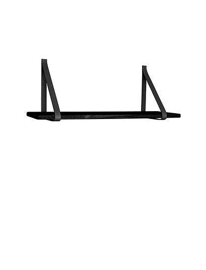 LV00863 Wandregal, 80 cm, schwarz 1